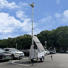 Solar CCTV Tower